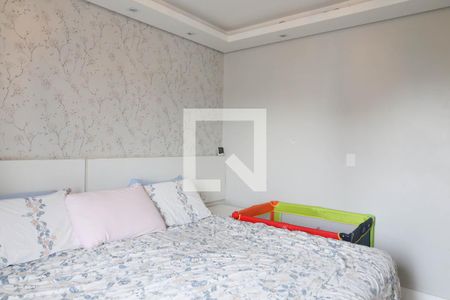 Suite de apartamento à venda com 3 quartos, 120m² em Vila Guiomar, Santo André