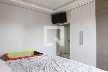 Suite de apartamento à venda com 3 quartos, 120m² em Vila Guiomar, Santo André