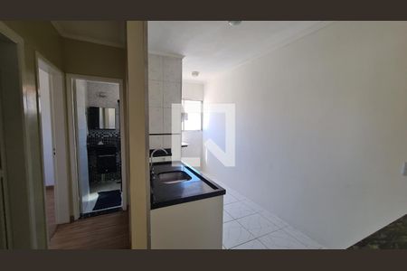 Cozinha e Área de Serviço de apartamento à venda com 2 quartos, 43m² em Vila Tupi, Várzea Paulista