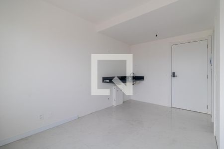 Cozinha de kitnet/studio à venda com 1 quarto, 27m² em Centro Histórico, Porto Alegre