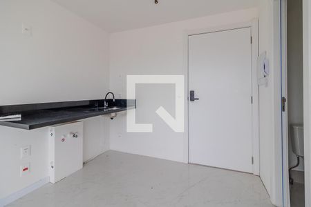 Cozinha de kitnet/studio à venda com 1 quarto, 27m² em Centro Histórico, Porto Alegre