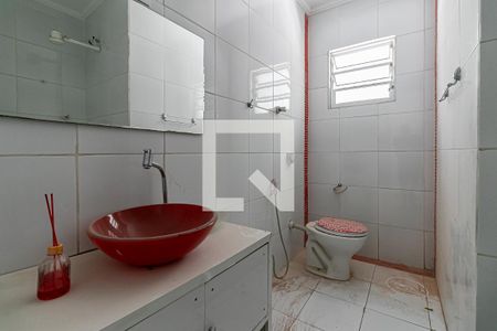 Banheiro da Suíte de casa à venda com 3 quartos, 220m² em Chácara Santo Antônio (zona Leste), São Paulo