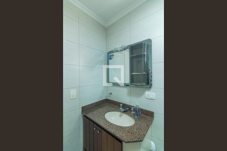 Banheiro da Suite de apartamento à venda com 3 quartos, 129m² em Jardim Bela Vista, Santo André