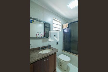Banheiro da Suite de apartamento à venda com 3 quartos, 129m² em Jardim Bela Vista, Santo André