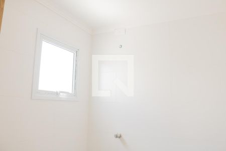 Banheiro da Suíte de apartamento à venda com 1 quarto, 28m² em Vila Mazzei, São Paulo