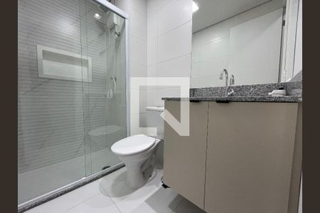 Banheiro de kitnet/studio à venda com 1 quarto, 25m² em Butantã, São Paulo