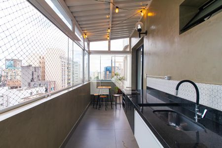 Varanda de apartamento à venda com 2 quartos, 103m² em Bela Vista, São Paulo