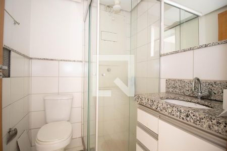 Banheiro Social de apartamento para alugar com 1 quarto, 31m² em Norte (águas Claras), Brasília