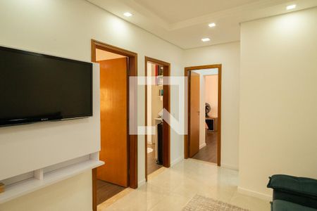Sala de TV de apartamento à venda com 3 quartos, 204m² em Vila Quirino de Lima, São Bernardo do Campo