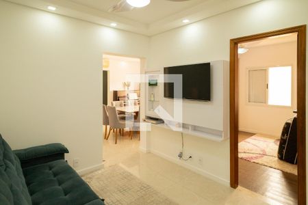 Sala de TV de apartamento à venda com 3 quartos, 204m² em Vila Quirino de Lima, São Bernardo do Campo
