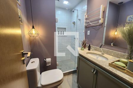 Banheiro de apartamento para alugar com 1 quarto, 30m² em Centro, Rio de Janeiro