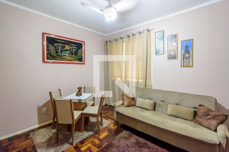 Sala de apartamento para alugar com 1 quarto, 53m² em Azenha, Porto Alegre