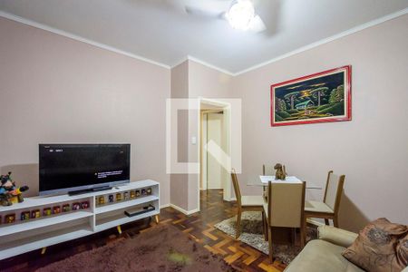 Sala de apartamento para alugar com 1 quarto, 53m² em Azenha, Porto Alegre