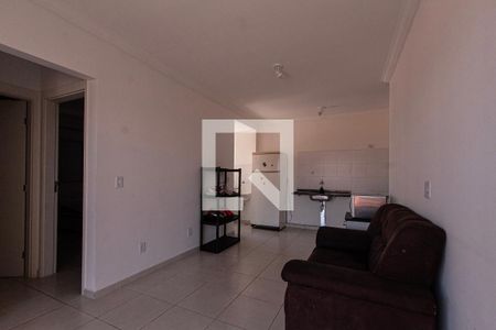 Sala de apartamento para alugar com 2 quartos, 60m² em Conjunto Habitacional Júlio de Mesquita Filho, Sorocaba