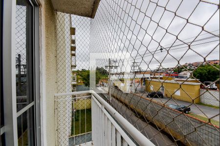 Varanda da Sala de apartamento para alugar com 3 quartos, 52m² em Jardim São Domingos, Guarulhos