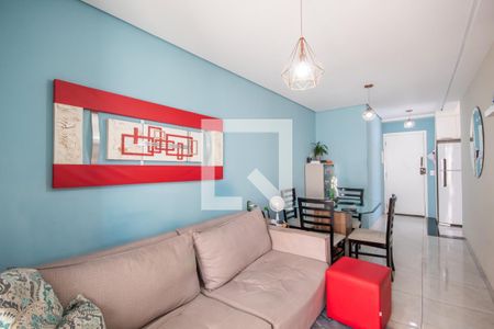 Sala de apartamento à venda com 2 quartos, 50m² em Jardim das Flores, Osasco