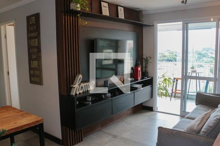 Sala de apartamento à venda com 3 quartos, 77m² em Vila Sônia, São Paulo
