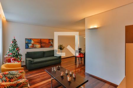 Sala de apartamento à venda com 3 quartos, 130m² em Luxemburgo, Belo Horizonte