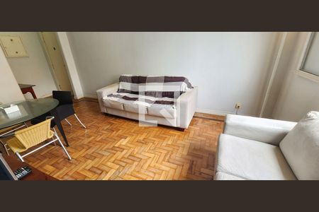 Sala de apartamento para alugar com 2 quartos, 90m² em Vila Belmiro, Santos