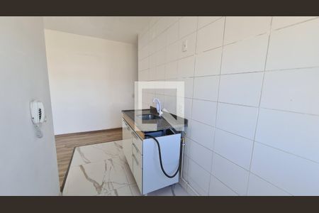 Cozinha e Área de Serviço de apartamento à venda com 2 quartos, 49m² em Vila Santana Ii, Jundiaí