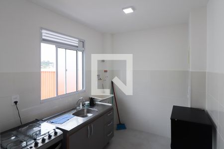 Cozinha de apartamento para alugar com 2 quartos, 45m² em Santos Dumont, São Leopoldo