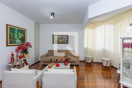 Sala de apartamento à venda com 4 quartos, 186m² em Buritis, Belo Horizonte