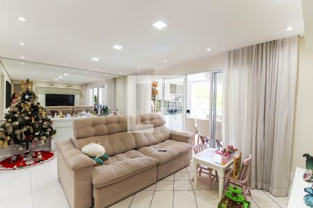 Sala de apartamento à venda com 3 quartos, 109m² em Jardim Analia Franco, São Paulo