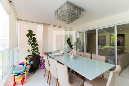 Varanda de apartamento à venda com 3 quartos, 109m² em Jardim Analia Franco, São Paulo