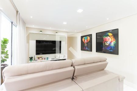 Sala de apartamento à venda com 3 quartos, 109m² em Jardim Analia Franco, São Paulo