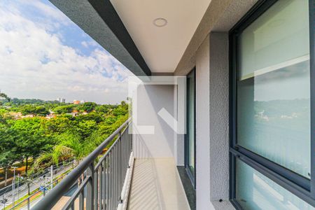 Varanda de apartamento para alugar com 1 quarto, 34m² em Santo Amaro, São Paulo