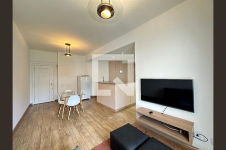 Sala de apartamento para alugar com 1 quarto, 50m² em Savassi, Belo Horizonte