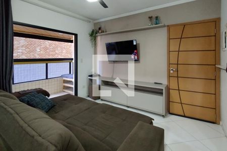 Sala de apartamento para alugar com 2 quartos, 62m² em Boqueirão, Praia Grande