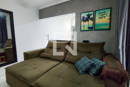 Sala de apartamento para alugar com 2 quartos, 62m² em Boqueirão, Praia Grande