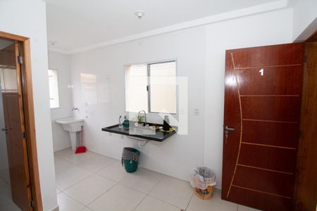 Cozinha de apartamento à venda com 1 quarto, 28m² em Jardim Vila Formosa, São Paulo