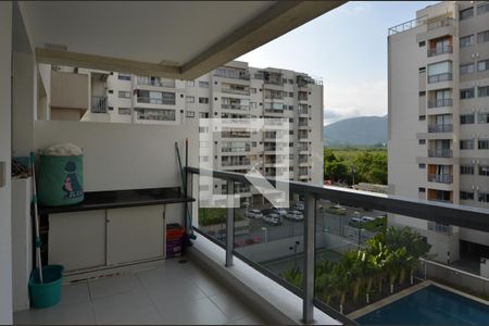 Varanda de apartamento à venda com 2 quartos, 83m² em Recreio dos Bandeirantes, Rio de Janeiro