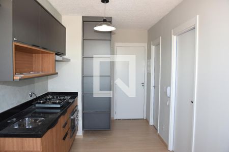 Sala/Cozinha de apartamento para alugar com 1 quarto, 26m² em Cidade Ademar, São Paulo