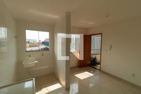 Sala/Cozinha de apartamento para alugar com 2 quartos, 37m² em Jardim Popular, São Paulo