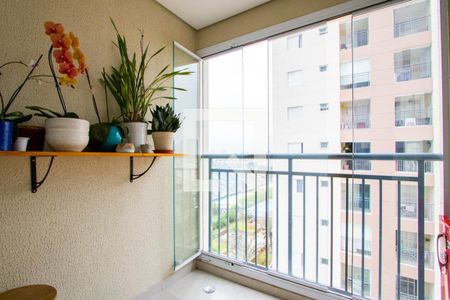 Varanda gourmet de apartamento para alugar com 2 quartos, 66m² em Vila América, Santo André