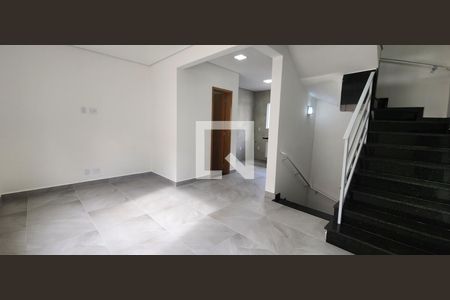 Sala de casa para alugar com 2 quartos, 100m² em Marapé, Santos