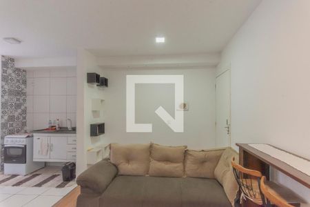 Sala de apartamento à venda com 2 quartos, 49m² em Jardim Samambaia, Campinas