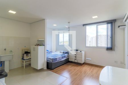 Sala de apartamento à venda com 1 quarto, 34m² em Santo Amaro, São Paulo