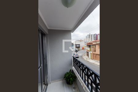 Varanda da Sala de apartamento à venda com 3 quartos, 110m² em Vila Sao Pedro, Santo André