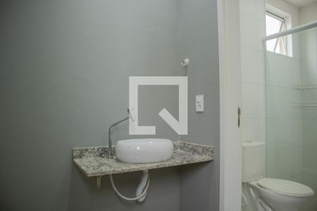 Banheiro Suíte de apartamento para alugar com 2 quartos, 58m² em Loteamento Adventista Campineiro, Hortolândia