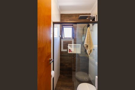 Banheiro da Suíte de apartamento à venda com 2 quartos, 117m² em Parque Oratório, Santo André