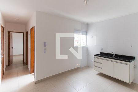 Sala e Cozinha   de apartamento à venda com 1 quarto, 50m² em Vila Leonor, São Paulo