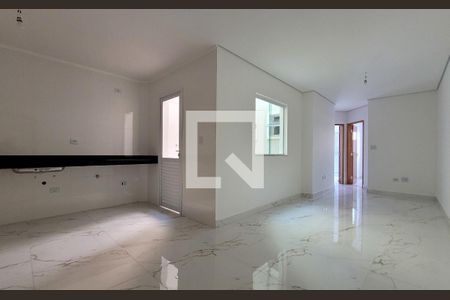 Sala de apartamento à venda com 2 quartos, 51m² em Vila Camilopolis, Santo André
