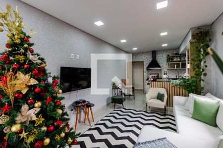 Sala de apartamento à venda com 3 quartos, 140m² em Parque das Nações, Santo André