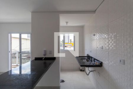 Sala e Cozinha Integrada de apartamento à venda com 2 quartos, 42m² em Parque Paineiras, São Paulo