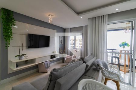 Sala de apartamento para alugar com 2 quartos, 64m² em Jardim Parque Morumbi, São Paulo