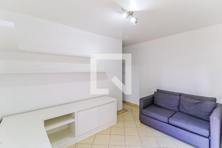 Sala de apartamento para alugar com 1 quarto, 35m² em Santo Amaro, São Paulo